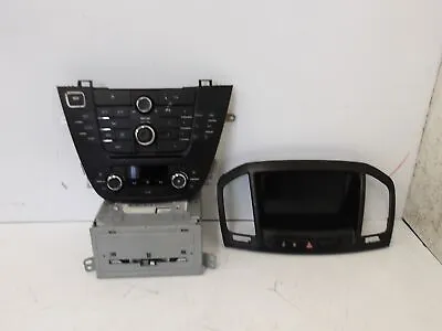 Vauxhall Insignia 2009-2013 Stereo Sat Nav Navi 600 + Display+switches 95137306 • £200