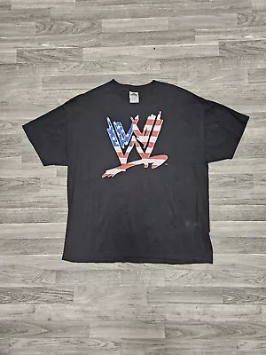 New Vintage Y2K WWE WWF World Wrestling Entertainment Promo T-shirt XL • $38