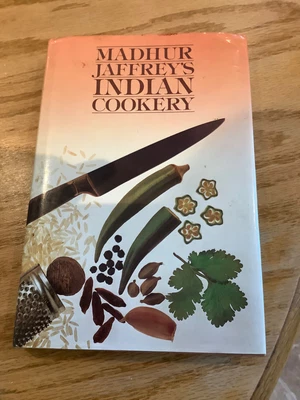 £5 • Buy Madhur Jaffrey's Indian Cookery