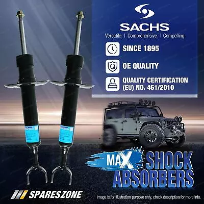 Front Sachs Max Shock Absorbers For Jeep Grand Cherokee WK WK2 Wagon 02/11-20 • $187.95