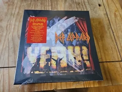 Def Leppard Vinyl Collection 3 Box Set Plus 40 Page Booklet Limited Edition NEW  • $64.99