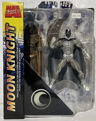 *SEALED* 2006 Diamond Toys Marvel Select Moon Knight 7  Figure W/ Khonshu Statue • $59.99