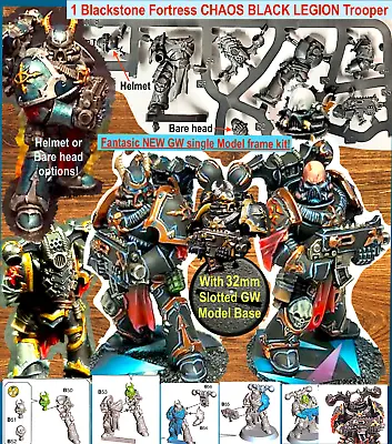 BLACKSTONE FORTRESS~CHAOS SPACE MARINE~BLACK LEGION~Games Workshop WARHAMMER 40K • $11.68