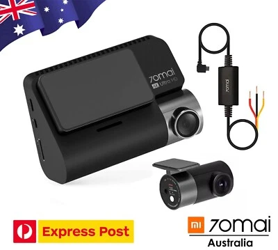 $254.95 • Buy 70mai A800S 4k UHD Dash Cam SET + Rear Cam + 24hrs Monitor Hardwire Kit