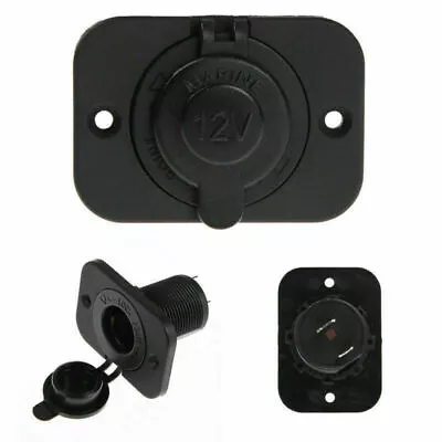 12V Marine Boat Car Cigarette Cigar Vehicle Lighter Socket Female Plug Adapter • £3.59