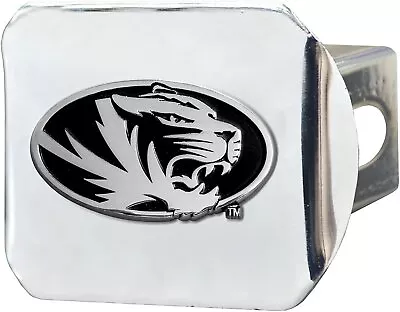 Missouri Tigers Hitch Cover Solid Metal With Raised Chrome Metal Emblem 2 ... • $25.79