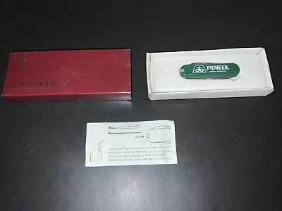 Victorinox Swiss Army Knife Green Bijon 58mm Pioneer Seeds New In Box • $39.95