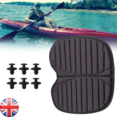 ​Comfortable Kayak Seat Cushion EVA Seats Pad Paddling Stadium Pads With Screws • £10.72