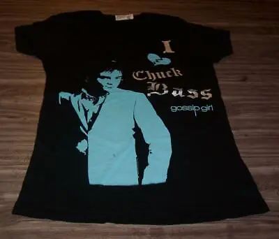 £19.47 • Buy WOMEN'S TEEN Juniors GOSSIP GIRL I Love Chuck Bass T-shirt LARGE NEW