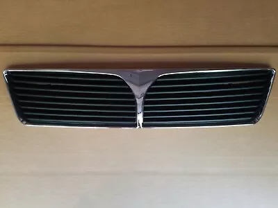 Fits 2002-2003 LANCER Non EVO Front Bumper Upper Grille Dark Grey W/ Chrome NEW • $59.20