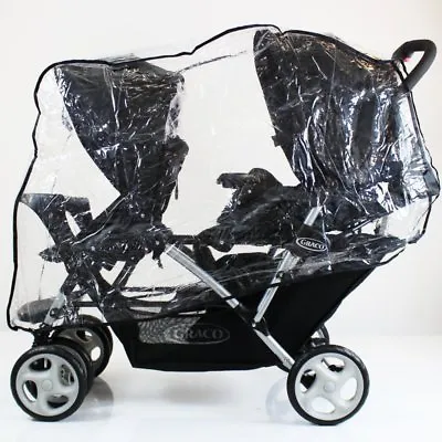 £13.95 • Buy Raincover To Fit Baby Jogger Citi Select Tandem Twin Rain Cover