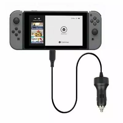 For Nintendo Switch High Speed Car Charger Power Adapter USB Type-C 6.6 FT Cable • $15.05