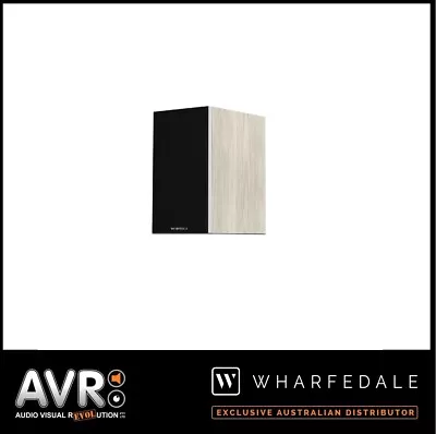 Wharfedale Diamond 12.1 Bookshelf Speakers - (BlackLt OakWalnutWhite Finish) • $649.99