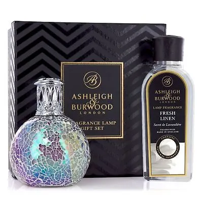 £32.99 • Buy Ashleigh & Burwood Premium Fragrance Lamp Gift Set Fairy Ball Fresh Linen