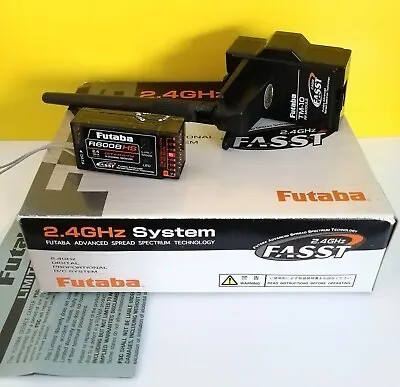 $149 • Buy RC Futaba TM-10 2.4GHz FASST 10ch Transmitter Module With  R6008HS Receiver-SET