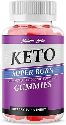 Super Burn ACV Gummies Apple Cider Vinegar Ketosis Advanced Formula (1 Pack) • $24.72