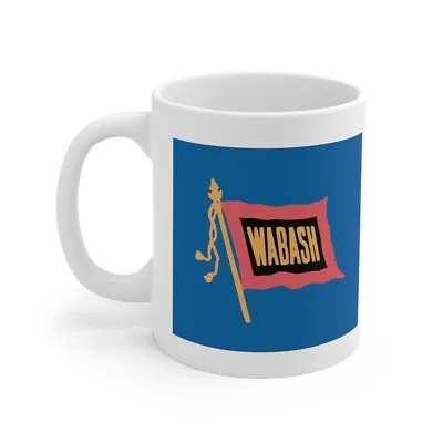 Coffee Mug  - Wabash Railroad / Ceramic / 11oz • $19.99