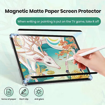 For IPad Air 4/5th Gen Mini Pro Tablet Detachable Like Paper Screen Protector💖 • £9.59