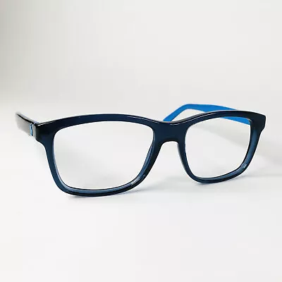 RALPH LAUREN Eyeglasses TRANSLUCENT BLUE SQUARE Glasses Frame MOD:PH4098 5563/87 • £28