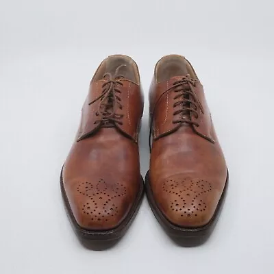 Romano Martegani Men’s Shoes Size 7 US Brown Leather Dress Excellent Condition • $250