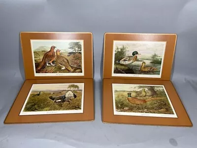 Vintage Bird Depictions: Set Of 4 Printed Paintings From The 1960s • $145