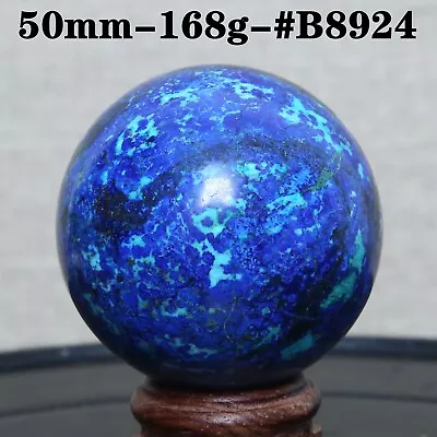 B8924-Natural Rare Quartz Azurite、malachite Mineral Sphere Crystal Ball Healing • $69