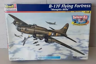 Revell Monogram B-17f Flying Fortress Memphis Belle Military Plane Model Kit • $52