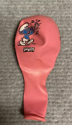 $6 • Buy 1980’s Smurf Gumball Machine Balloon New Unused Free Shipping O