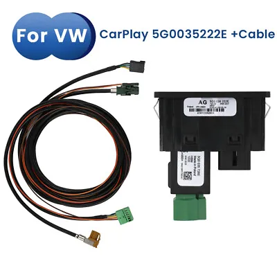 For VW GOLF MK 6 7 7.5 MIB2 Carplay Android Auto USB/AUX Port Harness AMI Cable • $52.01