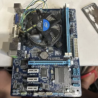 AU Seller Gigabyte GA-H61MA-D3V MATX  LGA1155  DDR3  Pentium G850 2GB Ram • $35