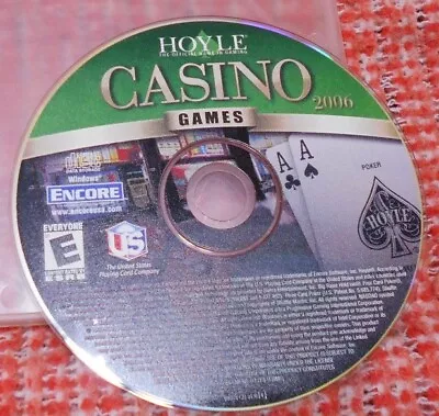 Hoyle Casino Games 2006 Win 98 PC Computer Gambling Software + FREE Gift • $11.95