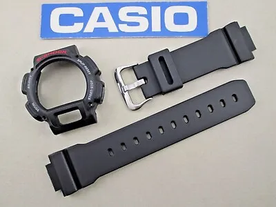 Casio G-Shock DW-9052 Black Resin Watch Band & Bezel Set Fits DW-9050 DW-9051 • $68.70