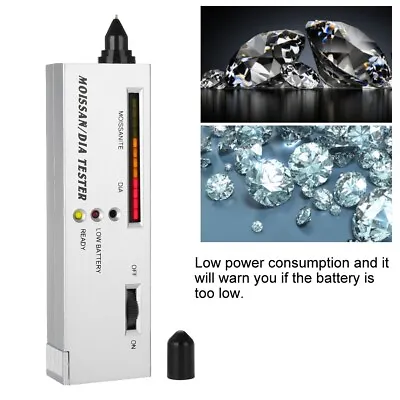 Professional Moissan LED Indicator Tester Moissanites Detector Pen Jewelry T Sap • $20.89