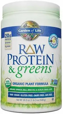 $45.81 • Buy Raw Protein & Greens By Garden Of Life, 20 Servings Vanilla
