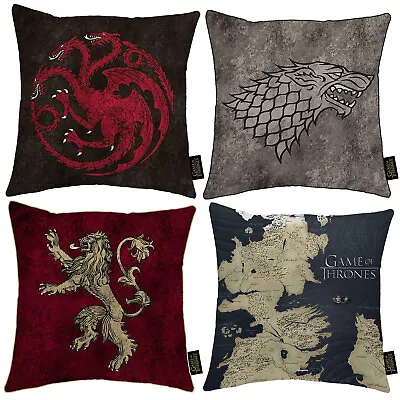 Game Of Thrones Cushions Pillow Home Decoration Got Stark Lannister Targaryen • £6.99