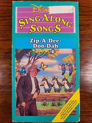 $8 • Buy Disneys Sing Along Songs - Song Of The South: Zip-A-Dee-Doo-Dah (VHS, 1993)