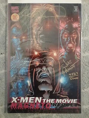 Signed Comic X-Men Magneto Movie Prequel Signed By Mark Texiera & Joe Pruett • £15