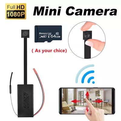 Mini Wireless Camera DIY Module WiFi 1080P Nanny Cam Support Phone APP USA • $33.39