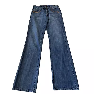 Cowgirl Up Womens Jeans Play In The Dirt- Don’t Fence Me In Size 6 • $24.99