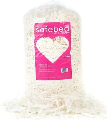 Safebed Paper Wool Disposable Bedding For Rabbits Guinea Pigs Nesting 2kg   • £13.49