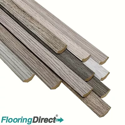 Laminate Floor Finishing Edge Scotia Beading Each 2.4m Metre Length 30 Colour • £2.29