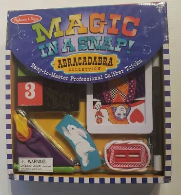 Melissa & Doug Magic In A Snap! Abracadabra Collection Magic Tricks Set Toy NEW • $9.50