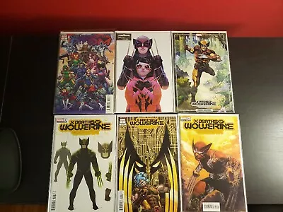 X Deaths Of Wolverine 1 Variants And Children Of The Atom 2022 Lot Of 6  Comics • $24.99