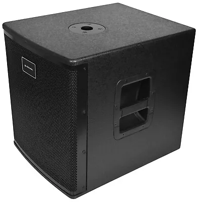 2 X Citronic CASA-12BA 12  1400W Powered Bass Bin Sub Speaker + Stereo Crossover • £590