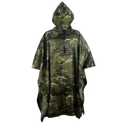 Impermeable Raincoat Poncho Outdoor Military Rainwear Camping Hiking Suits • $29.70