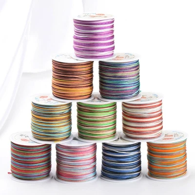 £3.20 • Buy Bracelet Chinese Knot Polyester Rope Thread Cord Macrame Cord Braided String