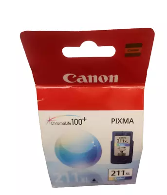 Genuine Canon CL-211 Color Ink Cartridge Pixma IP - New Sealed • $24.94