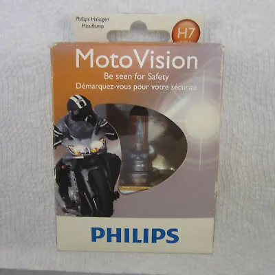 Philips H7MVB1 12V55W MotoVision Headlight Bulb* • $11.04