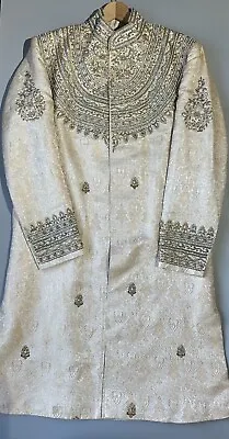 Sherwani Mens For Groom With Accessories • £100