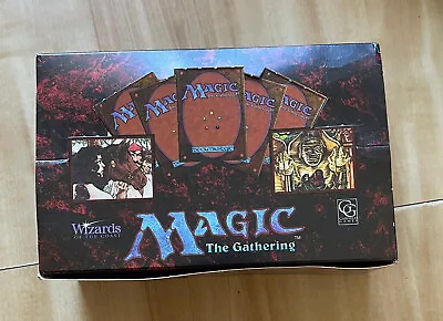 Mtg 4th Edition Empty Booster Box  - Excellent Condition - Small Tear Back • $29.99